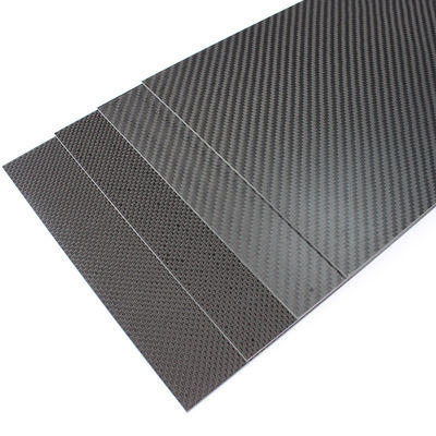 Δύσκολη πλάκα από ανθρακονήματα 10 mm 5 mm 3 mm 3k Twill Weave για Rc ελικόπτερο Quadcopter Multicopter