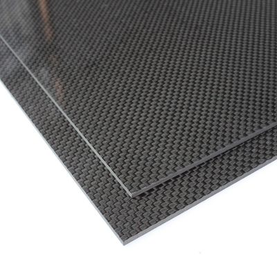 Φύλλα από ανθρακονήματα 1mm 1.5mm 2mm 2.5mm 3mm για Cnc