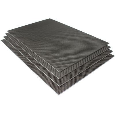 6mm 1.5mm 1mm 0.5mm φύλλο από ανθρακονήματα CFRP πλάκα θερμική πρέσα 400x500mm