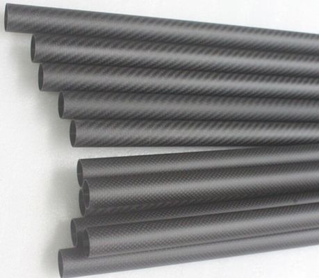 2m 20mm 3k Carbon Fiber Tube Carbon Fiber Bicycle Frame Pipe Carbon Weipi Boat Paddle Handle Pole (Στρώμα σωλήνα από ανθρακούχο ίνες ποδηλάτου)