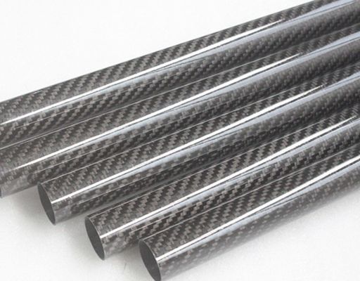 2m 20mm 3k Carbon Fiber Tube Carbon Fiber Bicycle Frame Pipe Carbon Weipi Boat Paddle Handle Pole (Στρώμα σωλήνα από ανθρακούχο ίνες ποδηλάτου)