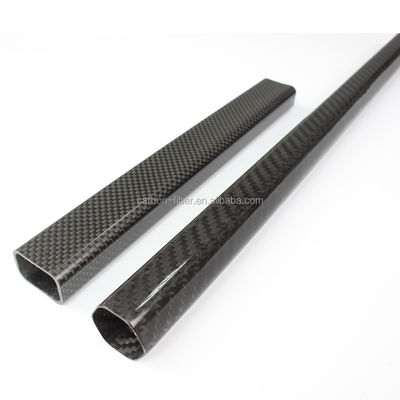 7mm 8mm Od Carbon Fiber Tube Frame Λευκό