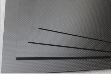500 χιλιοστά X500 χιλιοστά Ματ Plain 3K Carbon Fiber Plate Πίνακα για τετραμελές πλαίσιο