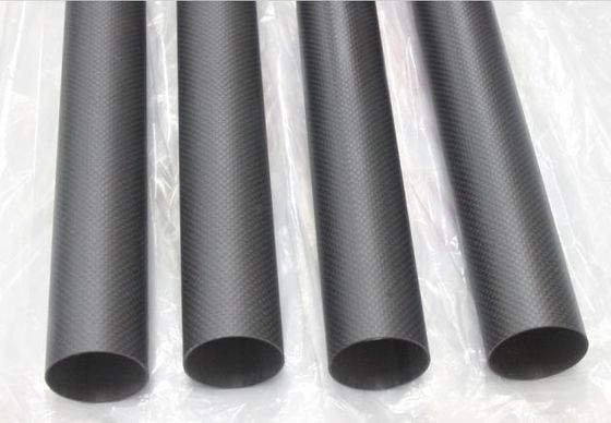 1 &quot; 1 1 4 &quot; 1 2 ίντσες 3K Twill Ματ ή γυαλιστερές σωλήνες από ανθρακονήματα 32mm 35mm 36mm 38mm 40mm
