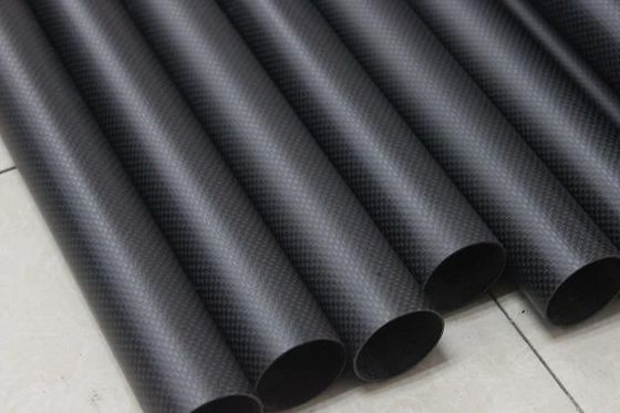 1 &quot; 1 1 4 &quot; 1 2 ίντσες 3K Twill Ματ ή γυαλιστερές σωλήνες από ανθρακονήματα 32mm 35mm 36mm 38mm 40mm