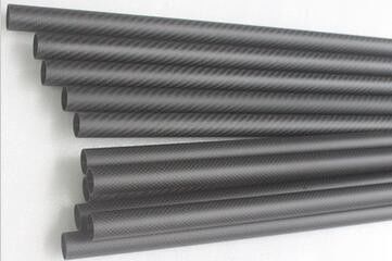 3K Plain Matte ή Glossy Carbon Fiber Pipe 26mm 27mm 28mm 29mm 30mm 3 4 ίντσες 3 ίντσες